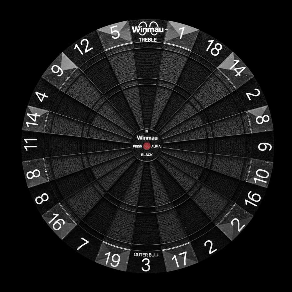 Winmau Prism Alpha Black